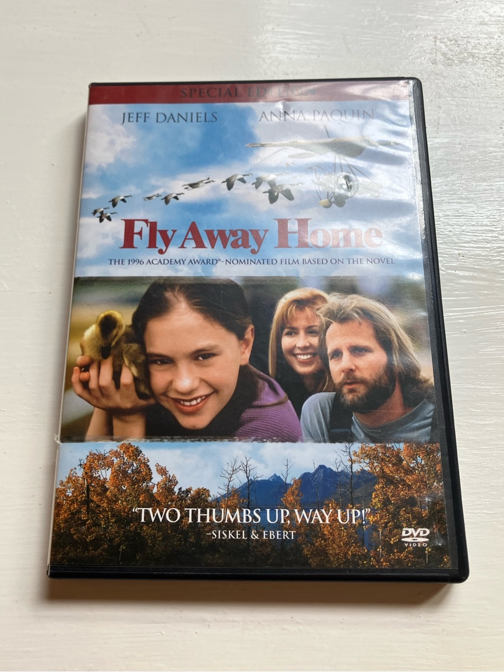 Fly Away Home DVD Movie
